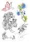 Preview: Tattoo-Vorlagen - 3er Pack Nr. 1 zum Super Sparpreis - Feminin, Maori und Watercolor