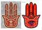 Preview: Hamsa Tattoovorlagen Volume 1 - E-Book