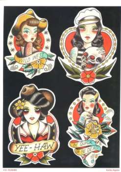Tattoo-Design Collection - Traditional Vol.3