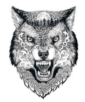 Dotwork - Tattoo Sketchbook - Hardcover
