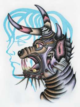 Dotwork - Tattoo Sketchbook - Hardcover