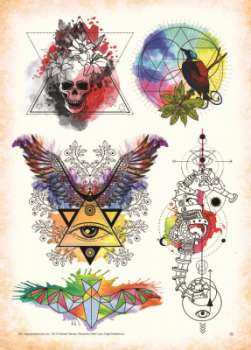 Watercolor - Premium Style - Tattoo Vorlagen