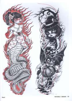 Tattoo-Design Collection - Sleeves & Arms