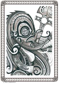 Maori Premium-Motive - Polynesien Tattoos - Volume 4