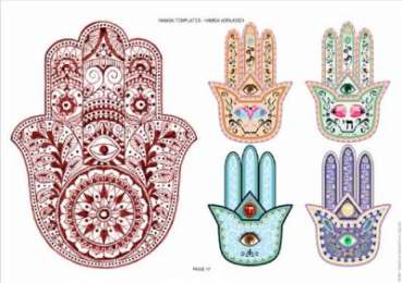 Hamsa Tattoovorlagen Volume 1 - E-Book