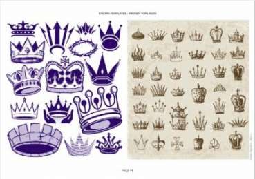 Kronen Tattoovorlagen Volume 1 - E-Book
