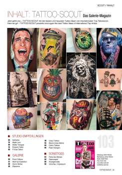 Tattoo Scout 103 - Inhalt