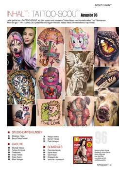 Tattoo Scout 96- Inhalt