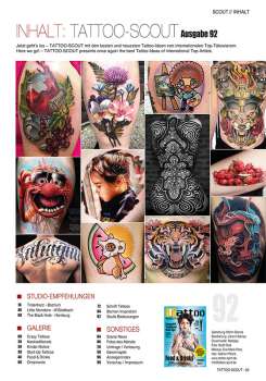 Tattoo Scout 92- Inhalt