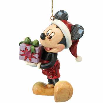 Weihnachts-Micky - zum Aufhängen - Deko Figur
