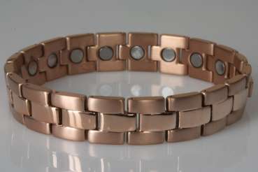 Titan Magnetschmuck Armband "Vagant" im Stil Rotgold