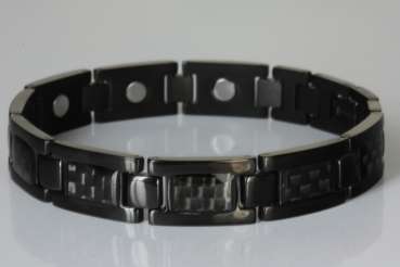 Titan Magnetschmuck Armband "Black Motion"