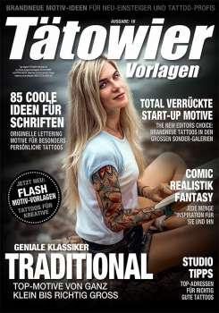 Tätowier Vorlagen - Nr. 16 - Brandneue Motiv-Ideen