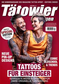 Tätowier Vorlagen - Nr. 31 - Brandneue Motiv-Ideen