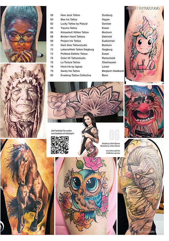 Sina-Shop - Tattoo Studio - Regional - Nr. 06 - Ruhrpott NRW