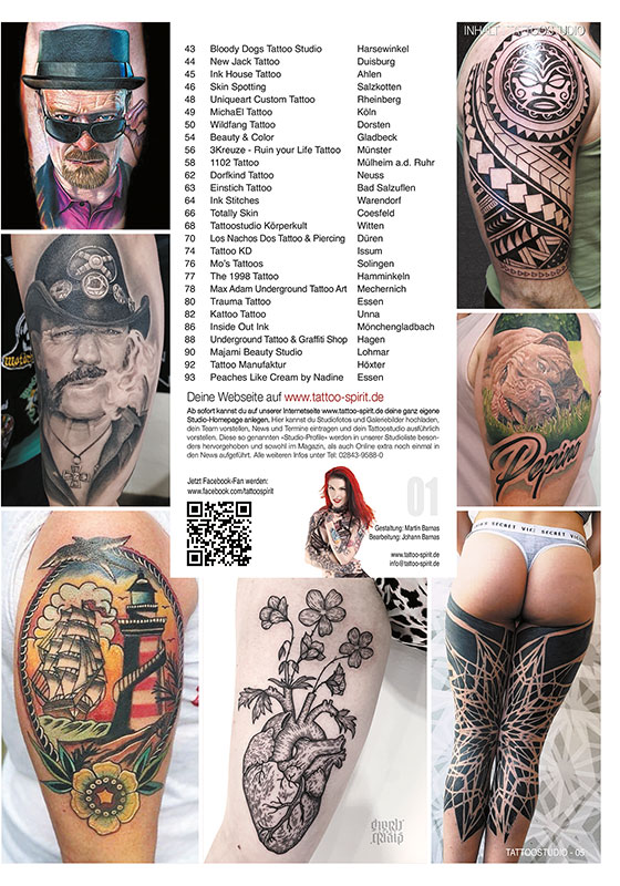 Sina-Shop - Tattoo Studio - Ruhrpott - NRW