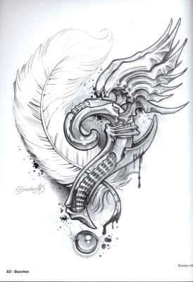 Tattoo-Design Collection - New School V.1