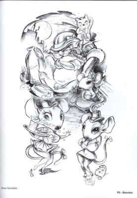 Tattoo-Design Collection - New School V.1