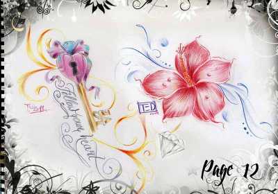 Ted´s Sketchbook - Flowers & Ornamentic