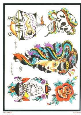 Tattoo-Design Collection - Traditional Vol.3