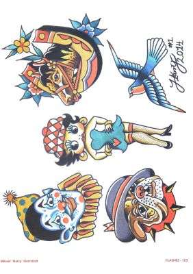 Tattoo-Design Collection - Traditional Vol.3