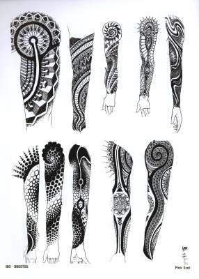Tattoo-Design Collection - Sleeves & Arms
