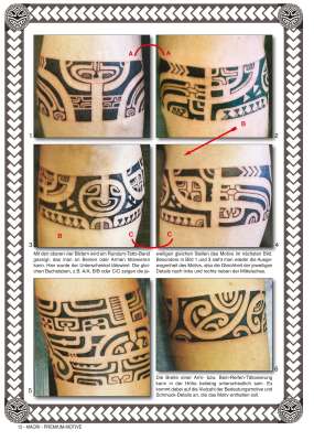 Maori Premium-Motive - Polynesien Tattoos - Volume 4