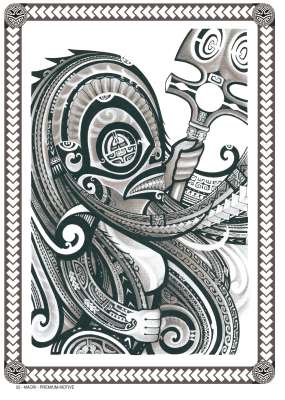 Maori Premium-Motive - Polynesien Tattoos - Volume 4