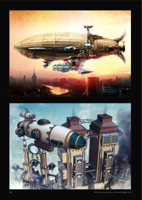 Steampunk - Tattoo Vorlagenbuch - Hardcover