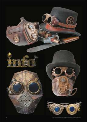 Steampunk - Tattoo Vorlagenbuch - Hardcover