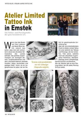 Tattoo Elite 2 - Die besten Tätowierer und Studios in Deutschland