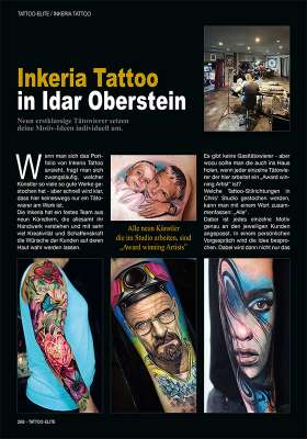 Tattoo Elite 3 - Die besten Tätowierer und Studios in Deutschland