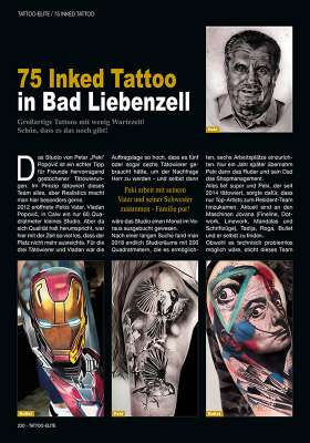 Tattoo Elite 4 - Die besten Tätowierer und Studios in Deutschland