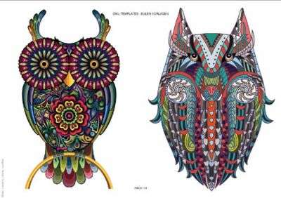 Eulen Tattoovorlagen Volume 1 - E-Book