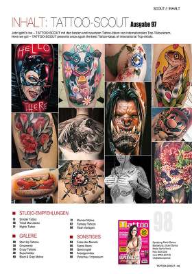 Tattoo Scout 98- Inhalt