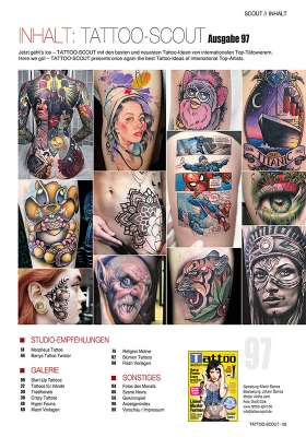 Tattoo Scout 97- Inhalt