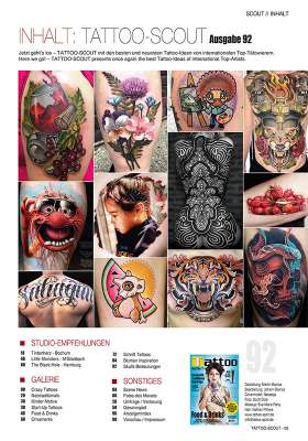 Tattoo Scout 92- Inhalt