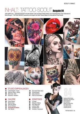 Tattoo Scout 84 - Inhalt