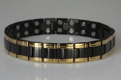 Titan Armband "Busy" im Stil Gold