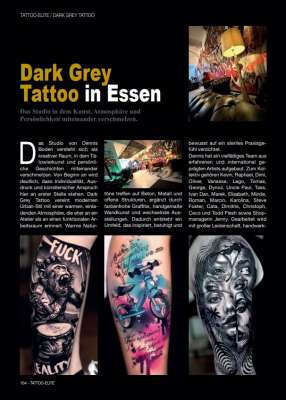 Tattoo Elite 5 - Die besten Tätowierer und Studios in Deutschland