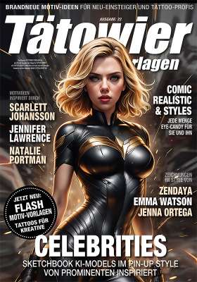 Tätowier Vorlagen - Nr. 22 - Celebrities