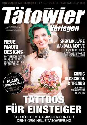 Tätowier Vorlagen - Nr. 23 - Brandneue Motiv-Ideen