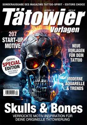Tätowier Vorlagen - Nr. 30 - Brandneue Motiv-Ideen