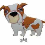 Spike Dog Clock - Wanduhr mit Pendel